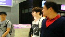 part2 Kim Hyung Jun Arrived Thailand Airport