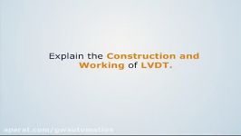 Construction and Working LVDT  Magic Marks