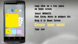 Sticky Notes widget for Android v3 0