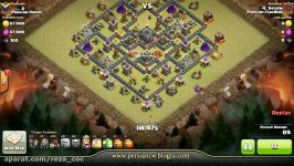 Clash of Clans  3 Stars Attack TH9  GoHog