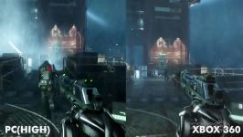 مقایسه گرافیک بازی Crysis 3  PC VS PS3 VS X360