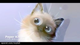 Peper Kitten Live Wallpaper