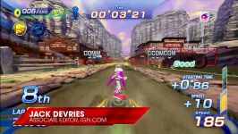 نقد بررسی بازی Kinect Sonic Free Riders