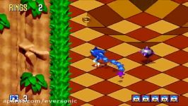 گیم پلی کوتاه بازی Sonic 3D Blast + لینک دانلود بازی