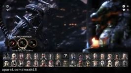 فتالیتی های شخصیت ALIEN در Mortal Kombat XL