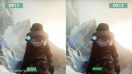 مقایسه بازی Rise of the Tomb Raider روی DirectX 12 11