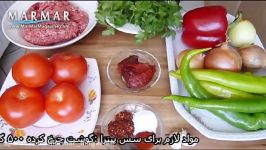 طرز تهیه پیتزا ترکی به نام لاه ماجون