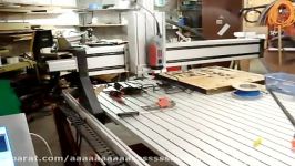 Isel cnc router with mach3