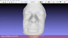 اسکن سه بعدی چهره اسکنر fuel 3d