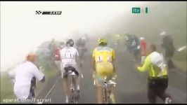 رقابت نفسگیر Alberto Contador Andy Schleck TDF 2010