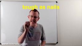 English Idioms Daily Easy English 0812 tough as nails