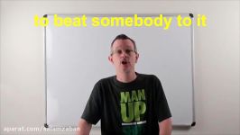 American Idioms Daily Easy English 0816 to beat someo