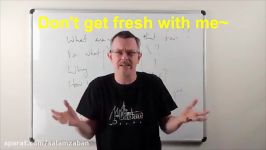 Learn English Daily Easy English 0833 don’t get fresh