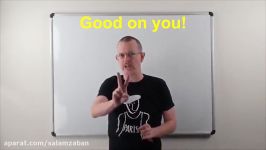 Learn English Daily Easy English 0849 Good on you