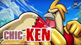 Street Fighter characters became chickens