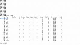 71.Setting Console and VTY Passwords