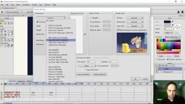 17 آموزش Anime Studio  سعید طوفانی  تهیه خروجی ویدیو