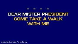 PINK Dear Mister President instrumentalkaraoke