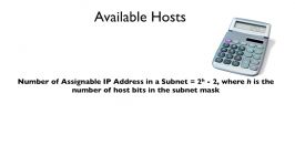 130.Calculating Available Hosts