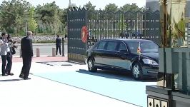 استقبال رسمی حسن روحانی در آنکارا