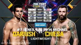 UFC On Fox 19  Beneil Dariush vs Michael Chiesa