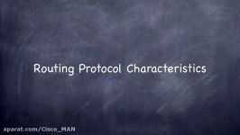 188.Lesson 1 Routing Protocol Characteristics