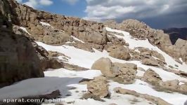 نمایی کوههای بهاری روستای آقداش