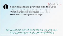 آموزش فارسی استفاده دستگاه تست قند خون گلوکومتر
