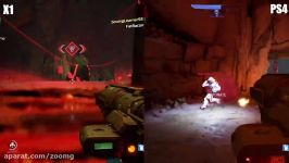 مقایسه بتای DOOM روی PlayStation 4 Xbox One  زومجی