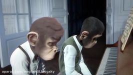 انیمیشن کوتاه Monkey Symphony