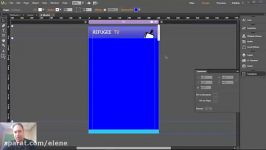 51 آموزش Adobe Muse  ساخت APP موبایل  قسمت اول