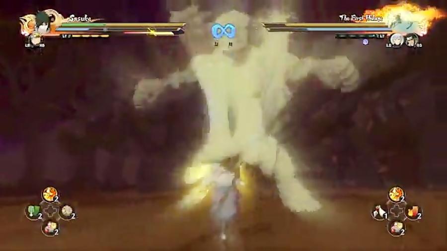 مبارزه ناروتو ساسکه هاشیراماباس Naruto Storm 4