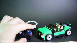 LEGO DecoolSpiderMan لگو موتور اسپایدرمن در برابر ونوم