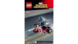 LEGO Captain America پلی بگ کاپیتان آمریکا