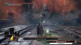 گیم پلی مبارزه Dragonslayer Armour بازی Dark Souls 3