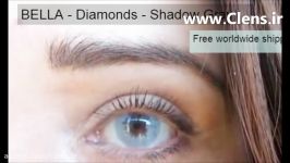 لنز رنگی بلا Diamonds Shadow Greyِِ  سی لنز