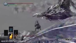 گیم پلی مبارزه Nameless King بازی Dark Souls 3