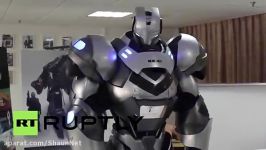 ربات هوشمند مگاترونیک مرد پلیس آهنی نسخه چینی