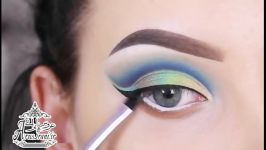 آموزش کامل آرایش 75  مدل آرایش چشم طاووسی