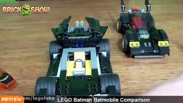 LEGO Batmobile تمام ماشین های بتمن به سبک لگو