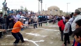 مسابقات طناب کشی نوروز 95 روستای کاهک  مرحله اول