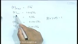 Mod 01 Lec 15 Ship Motion in Irregular Waves  II