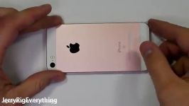 خم کردن خراشیدگی سوزاندن iPhone SE