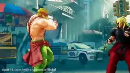 ویدیوی شخصیت Alex در بازی Street Fighter V