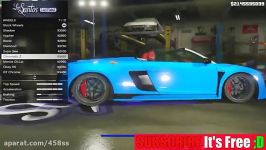 Grand Theft Auto V  Customizing Audi R8 V10