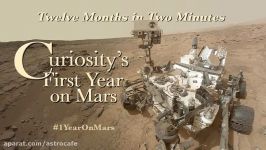یک سال فعالیت مریخ نورد کنجکاوی در دو دقیقه