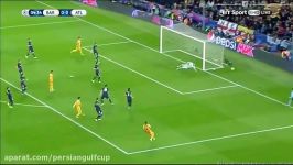 خلاصه بازی بارسلونا ۲ ۱ اتلتیکو مادرید لیگ قهرمانان