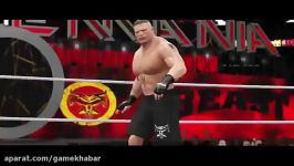 تریلر WWE 2K16 Official Wrestlemania