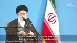 امام خامنه ایمراقب نفوذی ها باشید زیر نویس انگلیسی