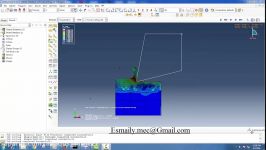 ماشینکاری آباکوس machining by Abaqus